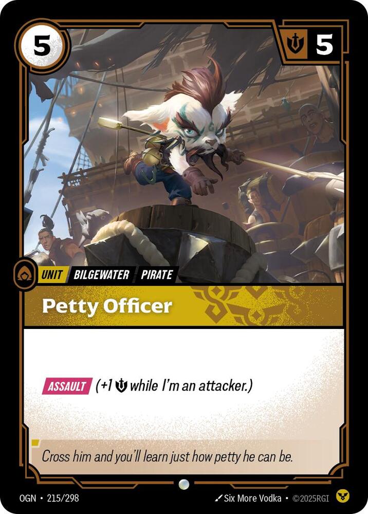 Petty Officer (Origins)  - Foil | Good Games North