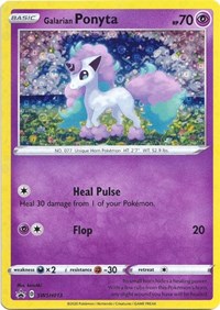 Galarian Ponyta (SWSH013) (General Mills Promo) [Sword & Shield: Black Star Promos] | Good Games North