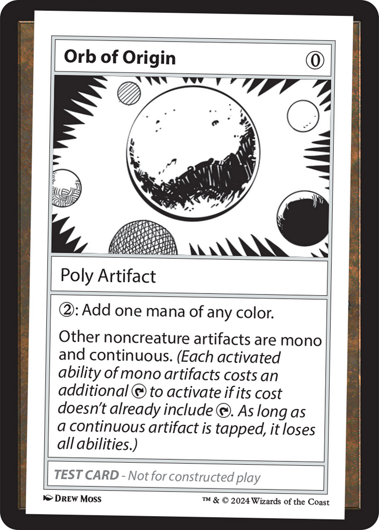 Orb of Origin [Mystery Booster 2 Playtest Cards] | Good Games North
