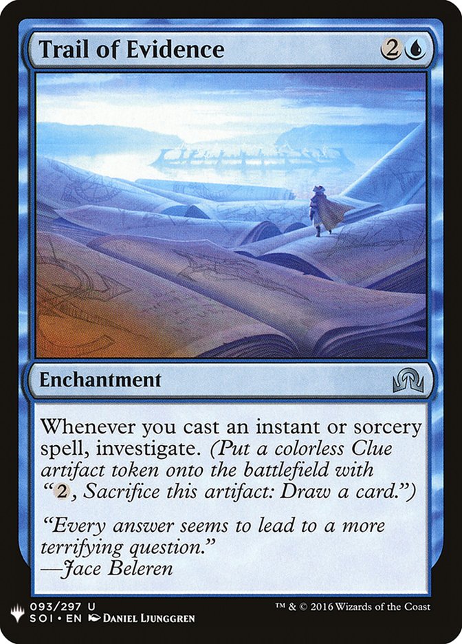 Trail of Evidence [Mystery Booster] | Good Games North