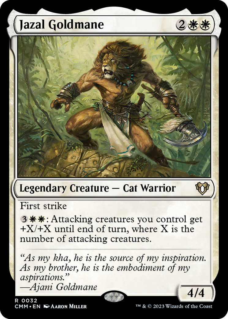 Jazal Goldmane [Commander Masters] | Good Games North