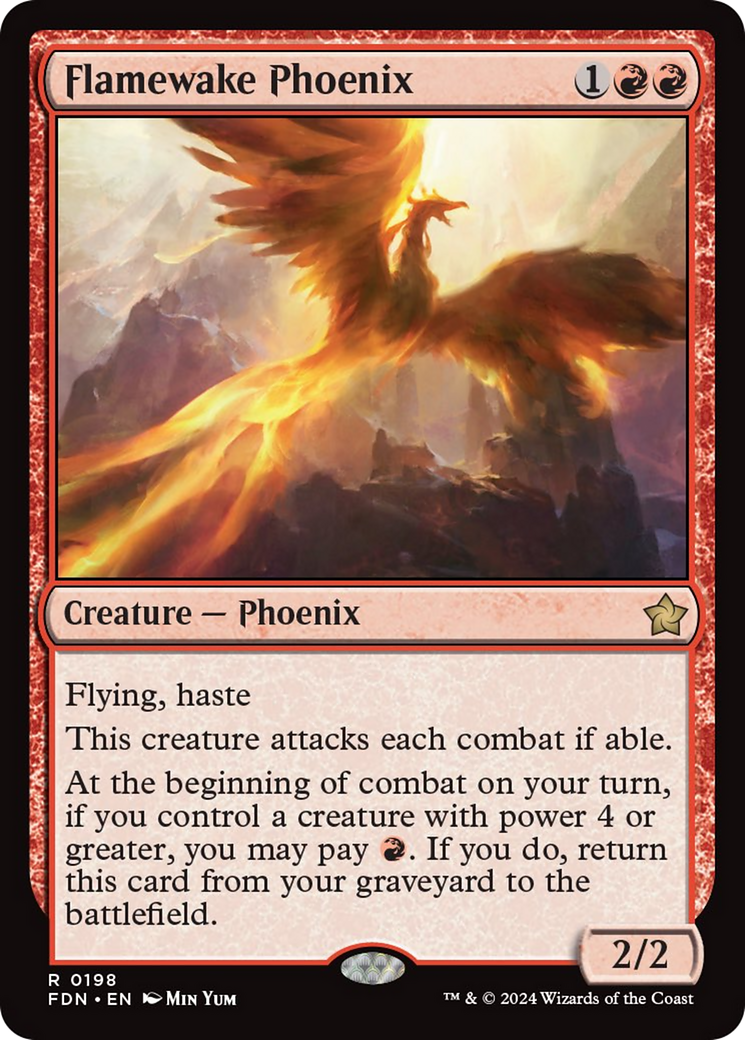 Flamewake Phoenix [Foundations] | Good Games North