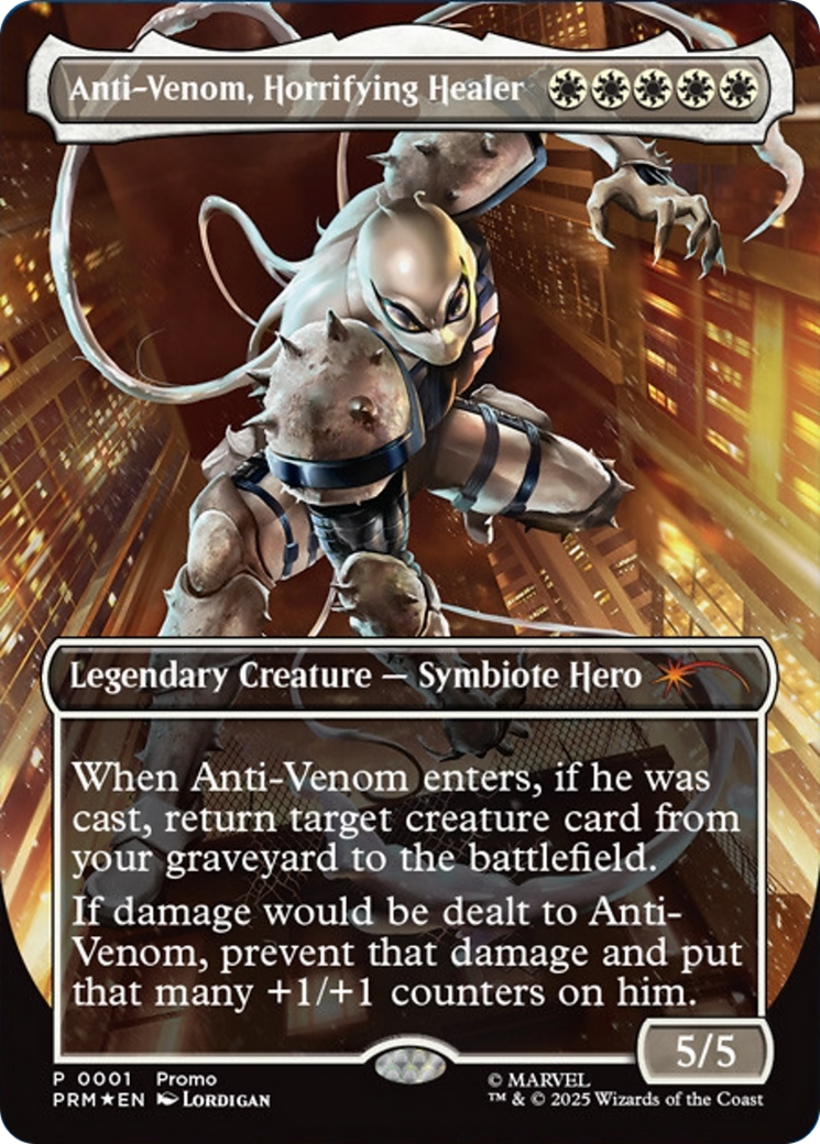 Anti-Venom, Horrifying Healer (Borderless) [Media Promos] | Good Games North