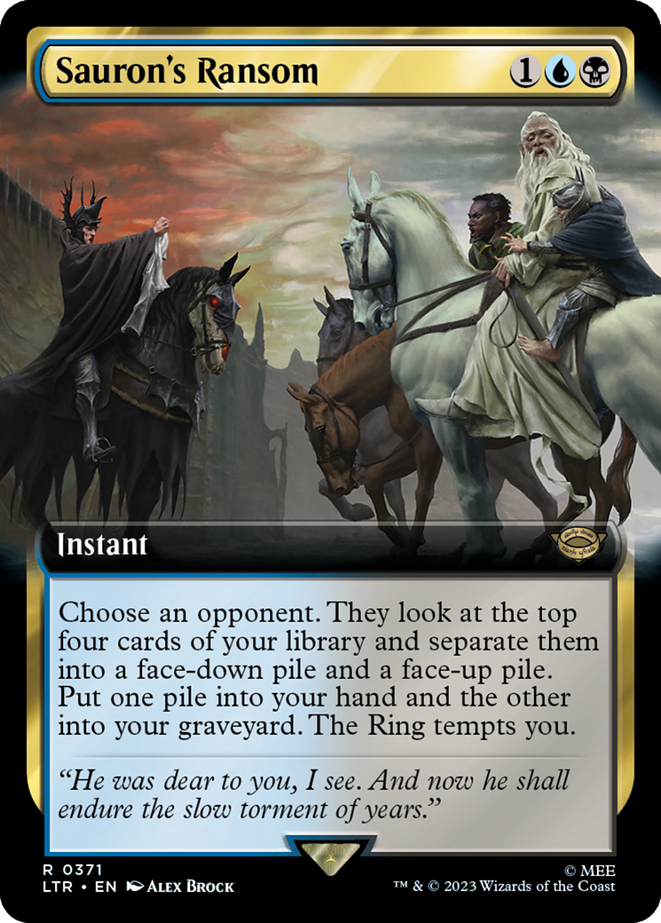 Sauron's Ransom (Extended Art) [The Lord of the Rings: Tales of Middle-Earth] | Good Games North