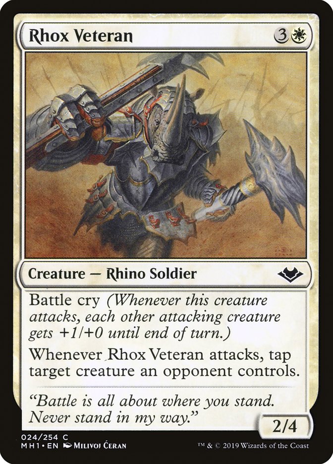 Rhox Veteran [Modern Horizons] | Good Games North