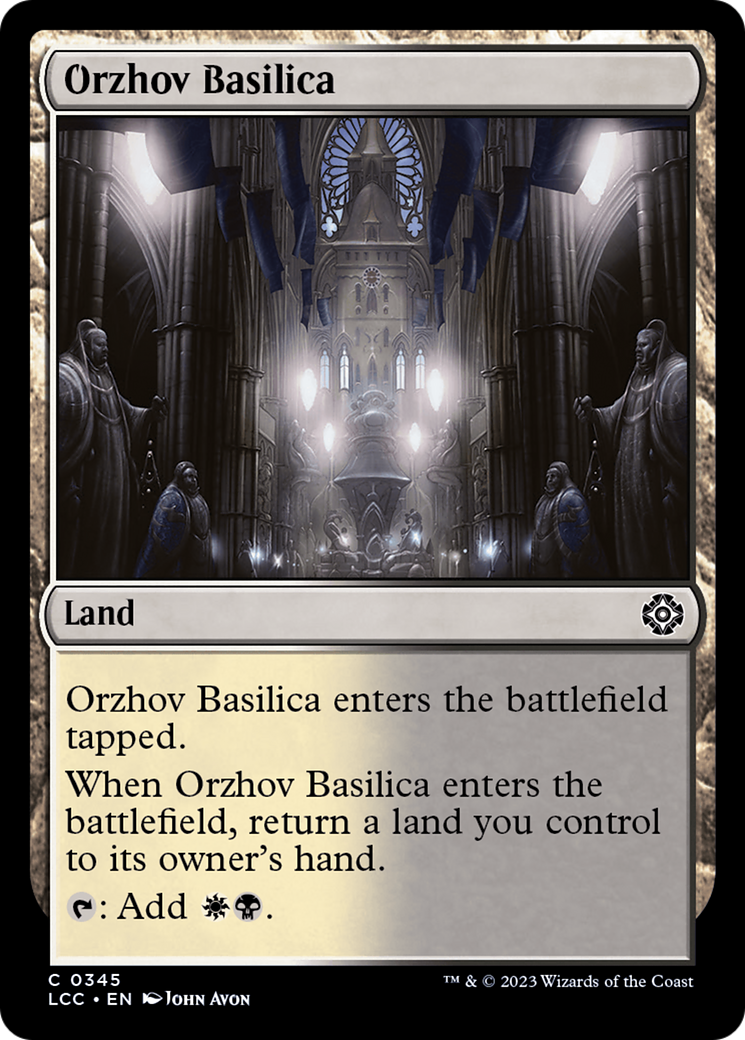 Orzhov Basilica [The Lost Caverns of Ixalan Commander] | Good Games North