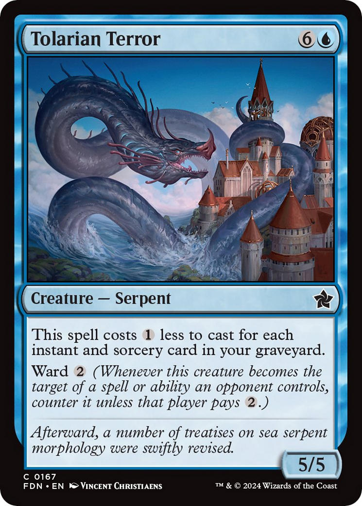 Tolarian Terror [Foundations] | Good Games North