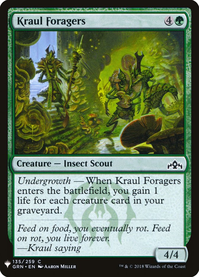 Kraul Foragers [Mystery Booster] | Good Games North