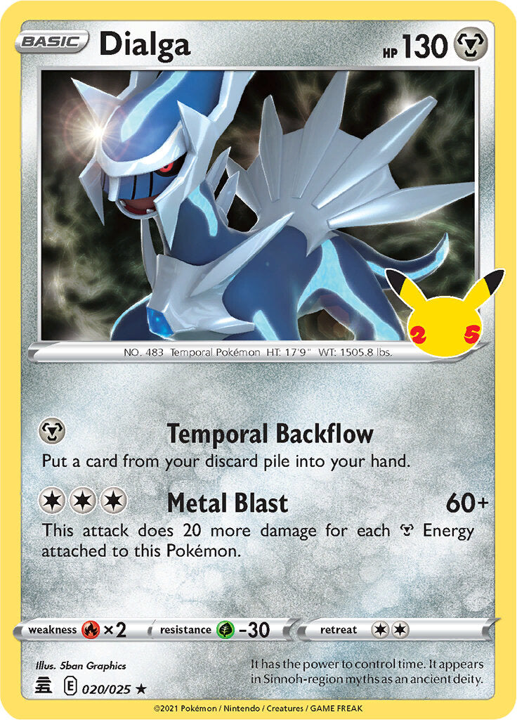 Dialga (020/025) [Celebrations: 25th Anniversary] | Good Games North