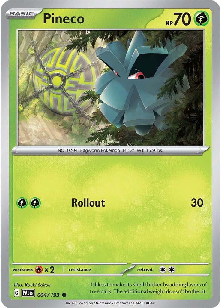 Pineco (004/193) [Scarlet & Violet: Paldea Evolved] | Good Games North