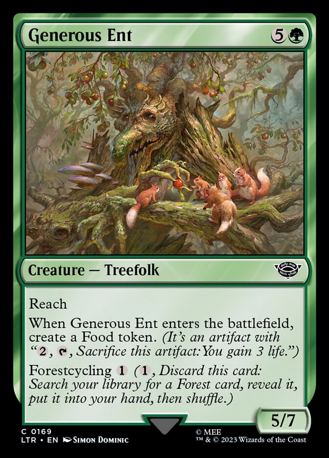 Generous Ent (Universes Beyond: The Lord of the Rings: Tales of Middle-earth)  | Good Games North