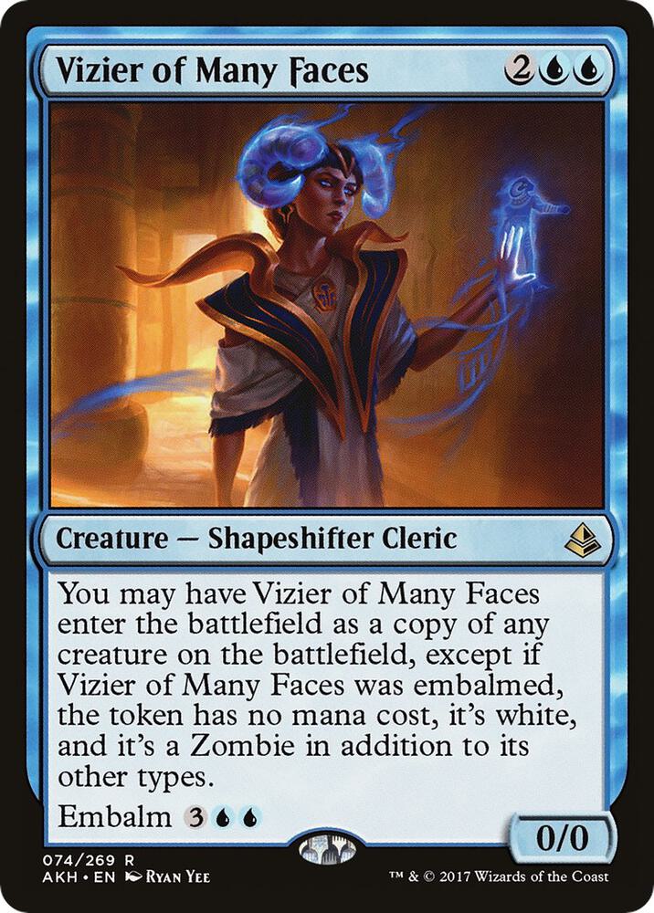Vizier of Many Faces (Amonkhet)  | Good Games North