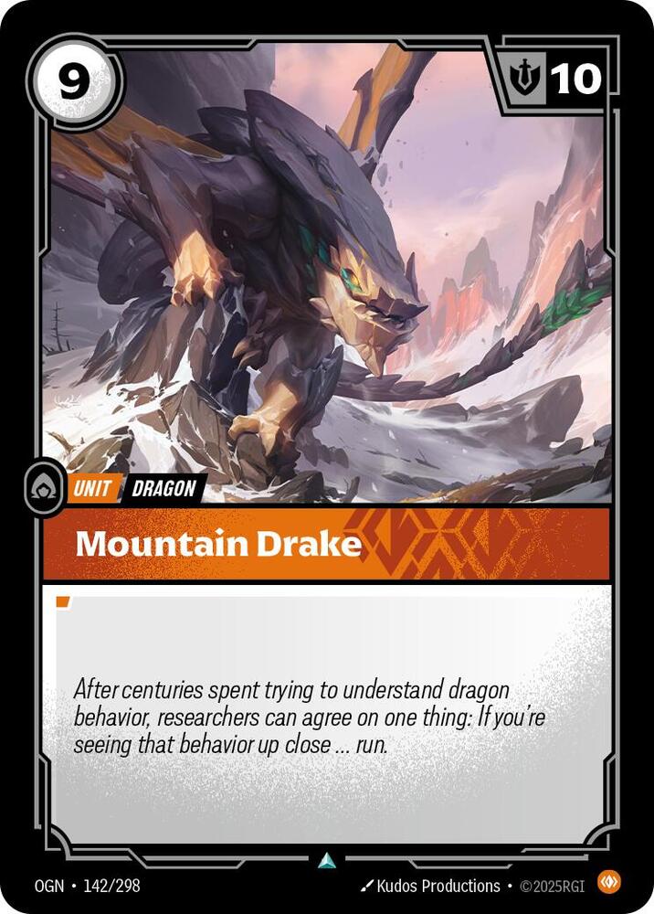 Mountain Drake 142/298 (Origins)  - Foil | Good Games North