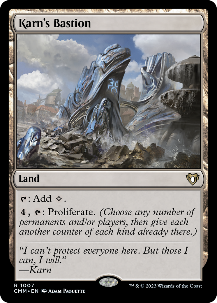 Karn's Bastion [Commander Masters] | Good Games North