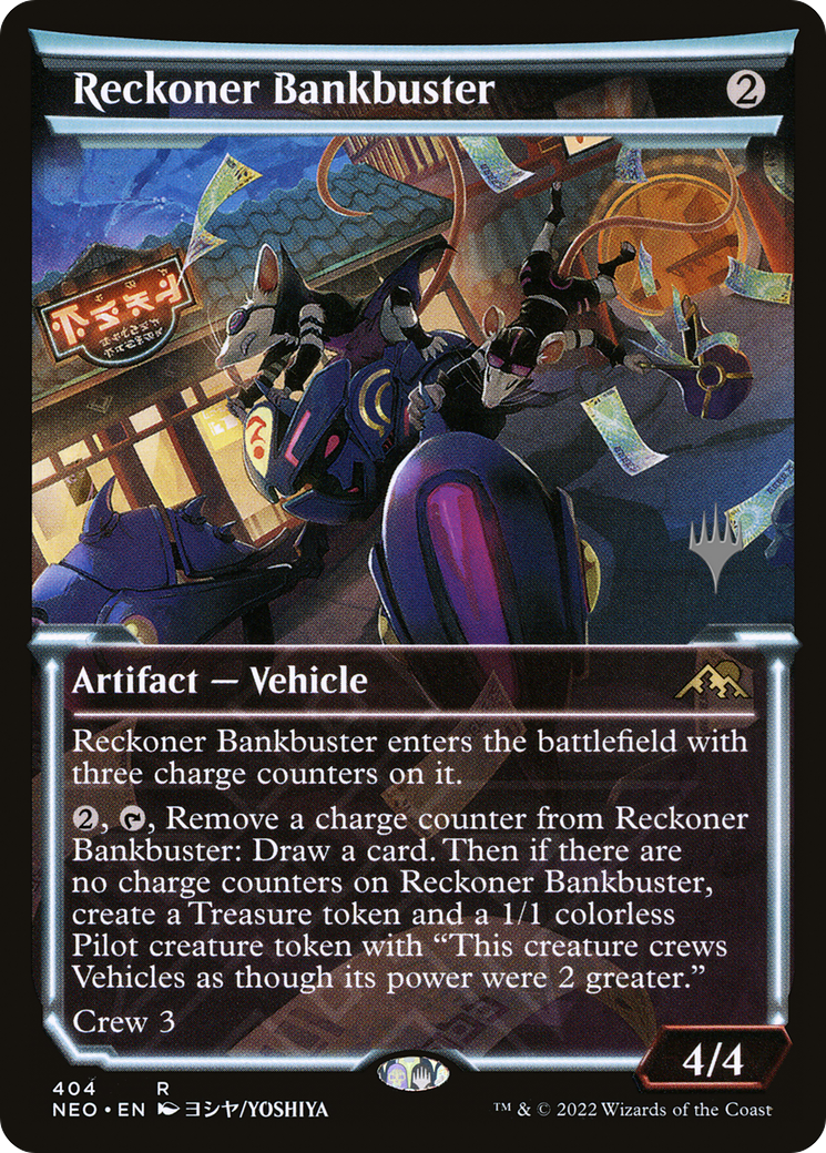 Reckoner Bankbuster (Showcase) [The Brothers' War Promos] | Good Games North