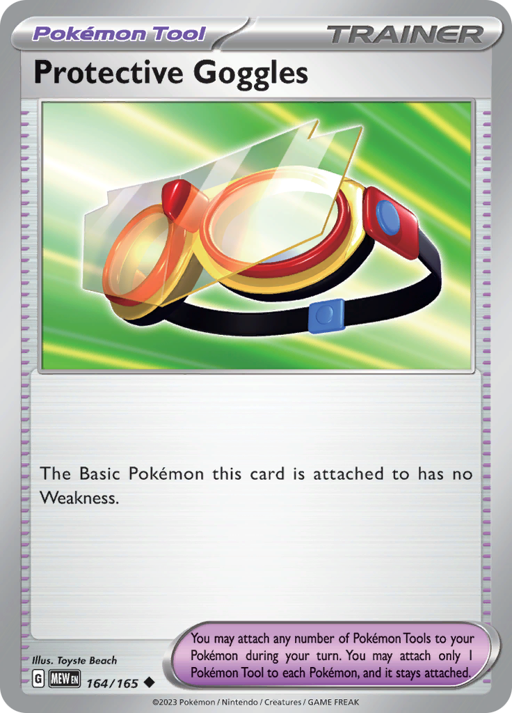 Protective Goggles (164/165) [Scarlet & Violet 151] | Good Games North