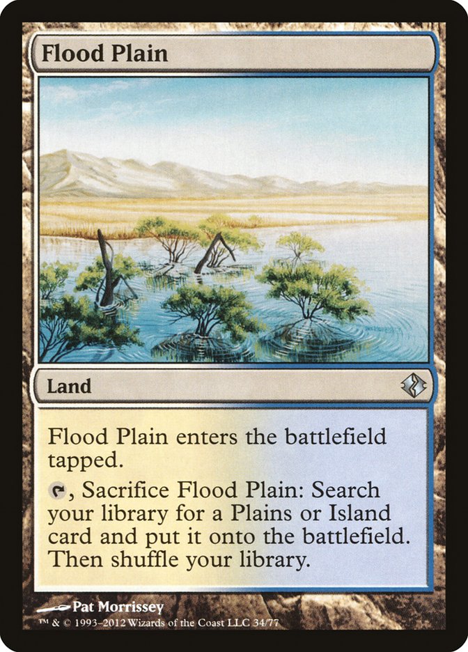 Flood Plain [Duel Decks: Venser vs. Koth] | Good Games North