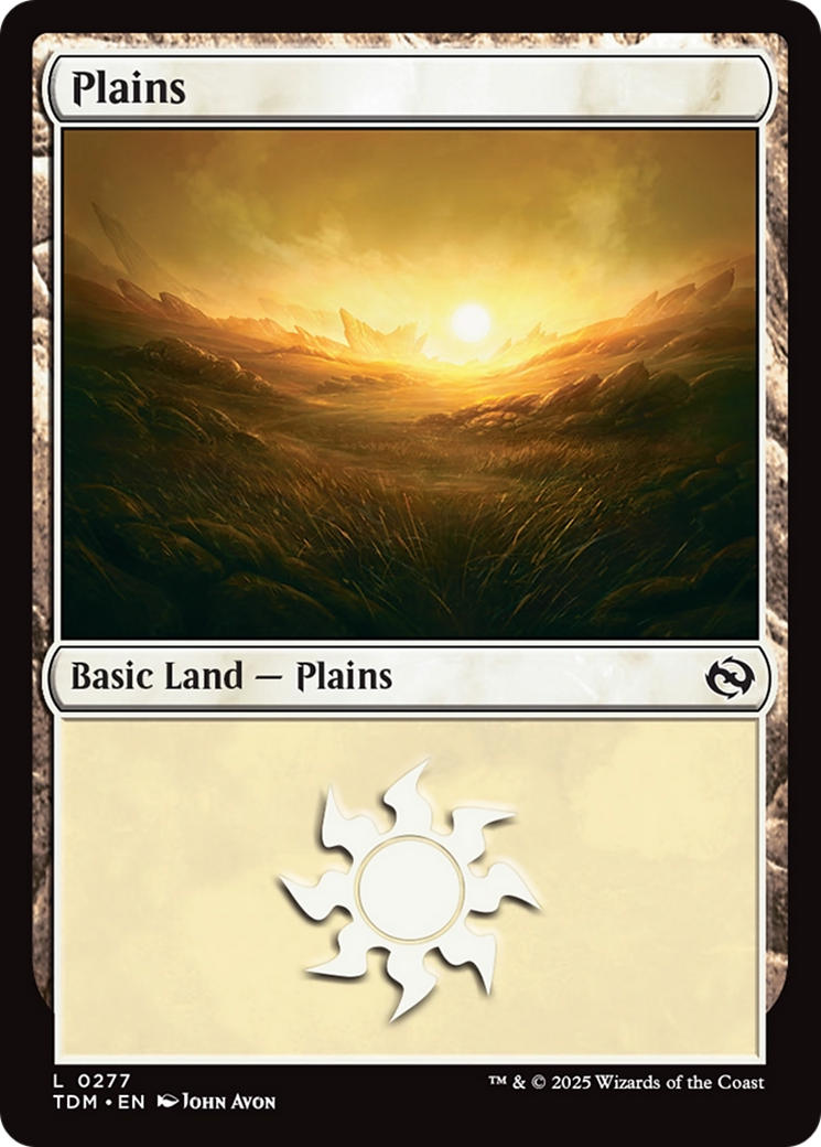 Plains (0277) [Tarkir: Dragonstorm] | Good Games North
