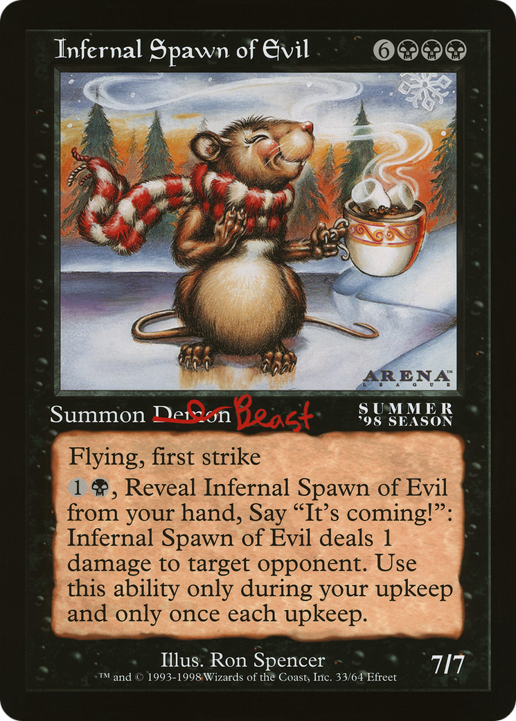 Infernal Grasp Art Card [Innistrad Remastered Art Series] | Good Games North