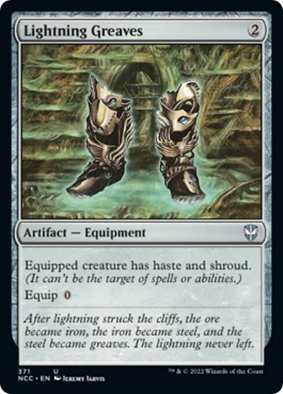Lightning Greaves 371/93 (Commander: Streets of New Capenna)  | Good Games North