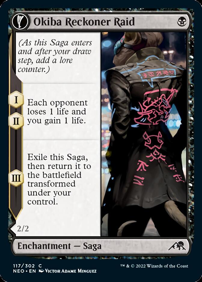 Okiba Reckoner Raid // Nezumi Road Captain [Kamigawa: Neon Dynasty] | Good Games North
