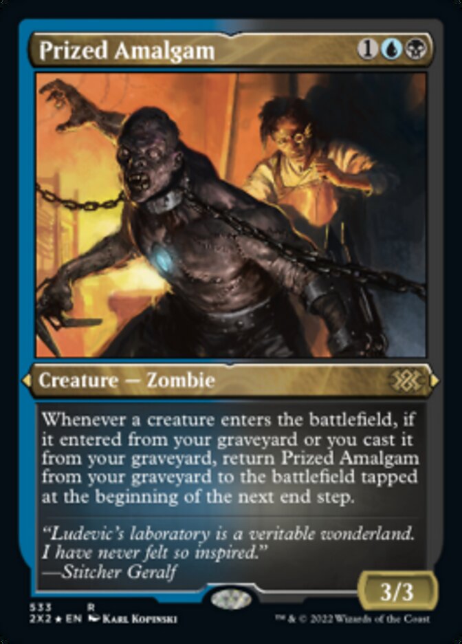 Prized Amalgam (Foil Etched) [Double Masters 2022] | Good Games North