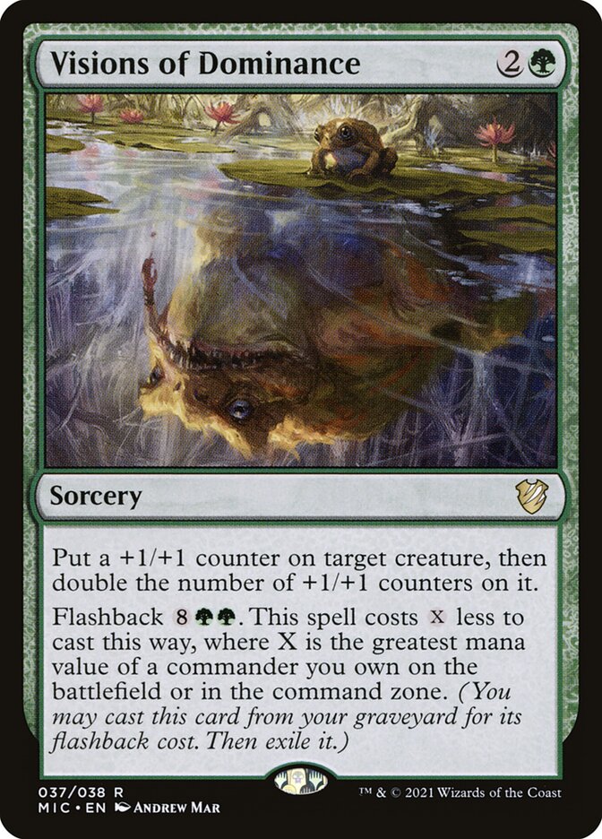 Visions of Dominance (Commander: Innistrad: Midnight Hunt)  | Good Games North