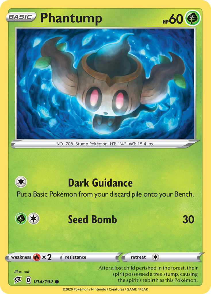 Phantump (014/192) [Sword & Shield: Rebel Clash] | Good Games North