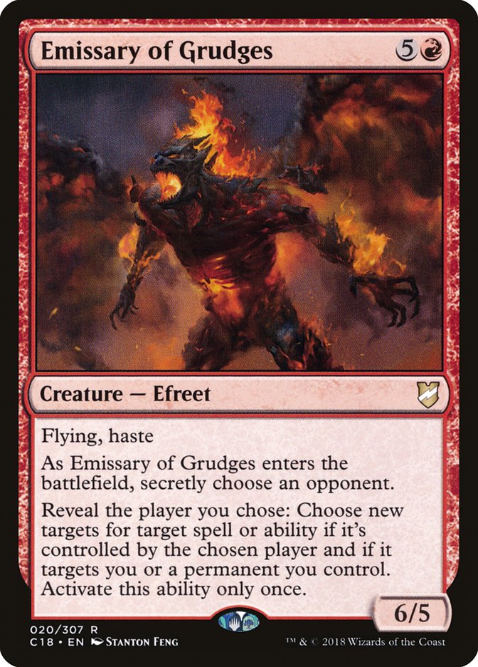 Emissary of Grudges 20 (Commander 2018)  | Good Games North
