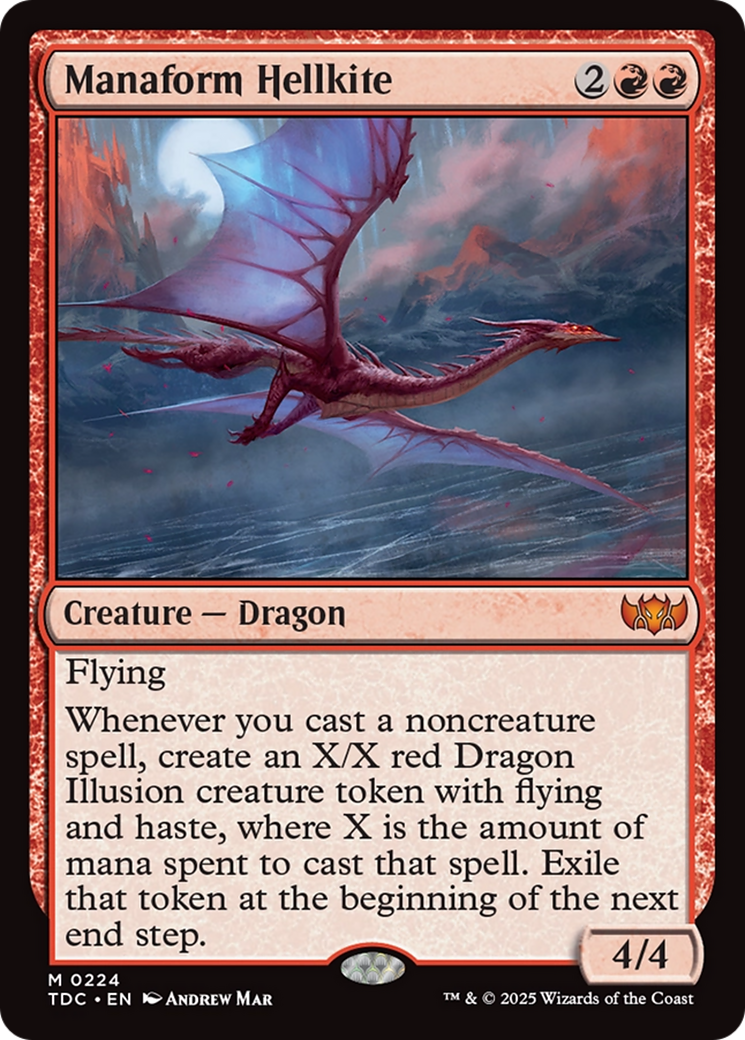 Manaform Hellkite [Tarkir: Dragonstorm Commander] | Good Games North