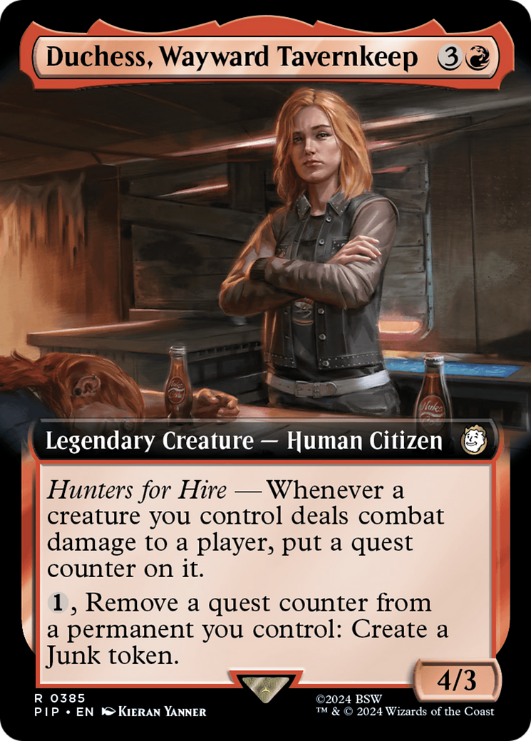 Duchess, Wayward Tavernkeep (Extended Art) [Fallout] | Good Games North