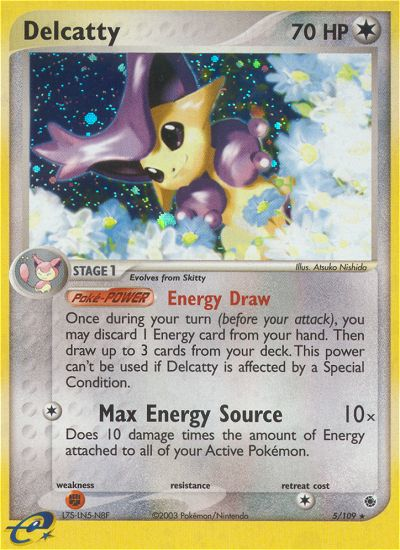 Delcatty (5/109) [EX: Ruby & Sapphire] | Good Games North