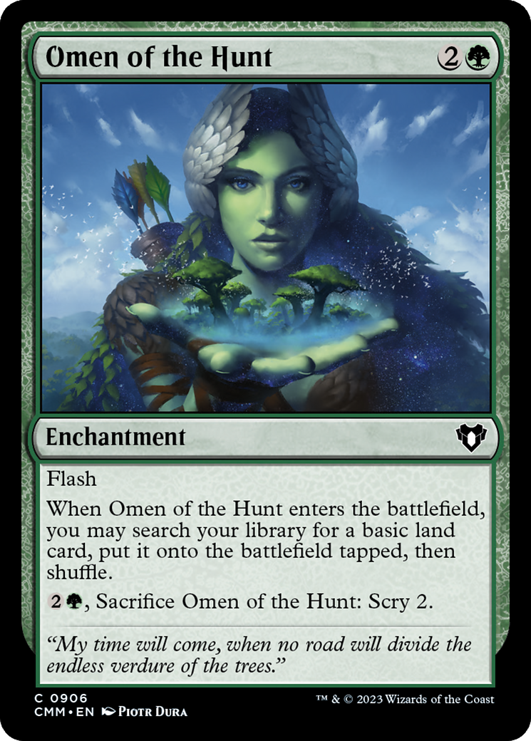 Omen of the Hunt [Commander Masters] | Good Games North