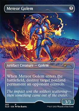 Meteor Golem (Borderless) [Secret Lair Drop Series] | Good Games North