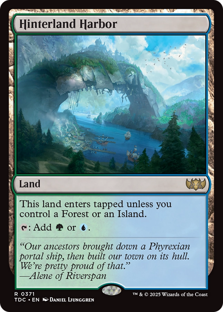 Hinterland Harbor [Tarkir: Dragonstorm Commander] | Good Games North