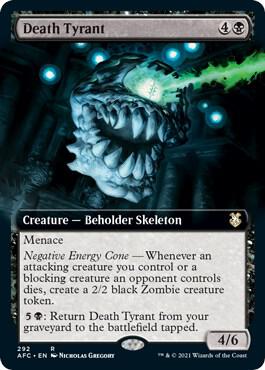 Death Tyrant Extended Art (Commander: Adventures in the Forgotten Realms)  | Good Games North