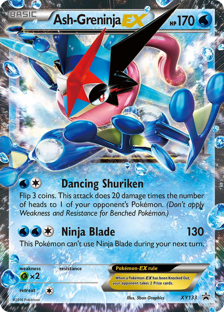 Ash-Greninja EX (XY133) [XY: Black Star Promos] | Good Games North