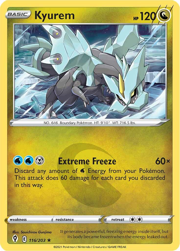 Kyurem (116/203) [Sword & Shield: Evolving Skies] | Good Games North