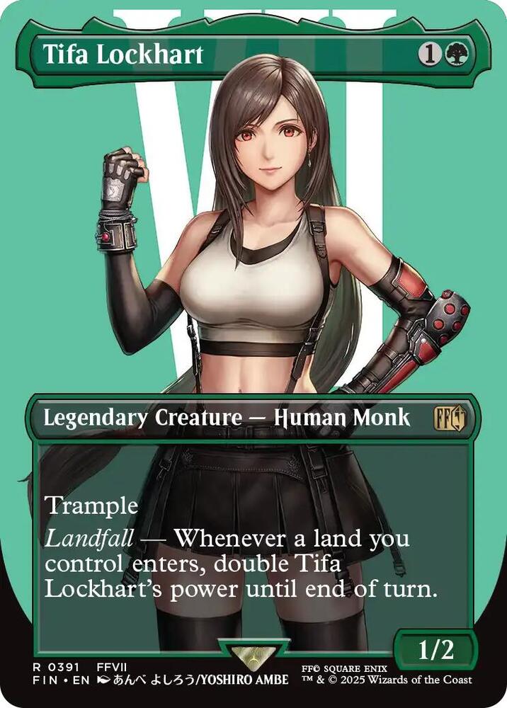 Tifa Lockhart Borderless (FINAL FANTASY)  | Good Games North