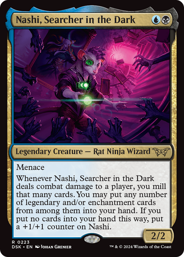 Nashi, Searcher in the Dark [Duskmourn: House of Horror] | Good Games North