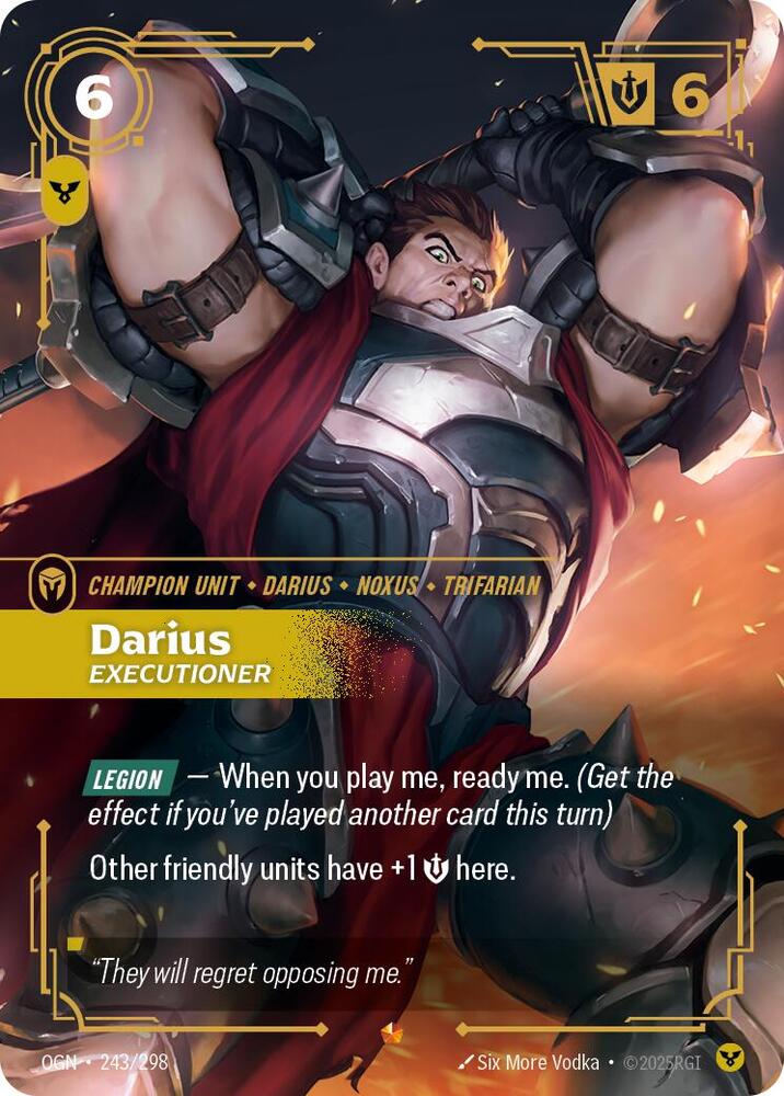 Darius Executioner (Origins)  - Foil | Good Games North