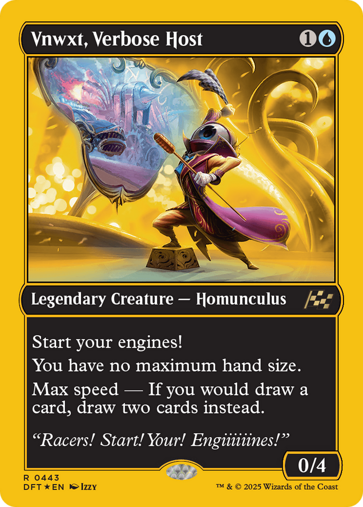 Vnwxt, Verbose Host (First-Place Foil) [Aetherdrift] | Good Games North