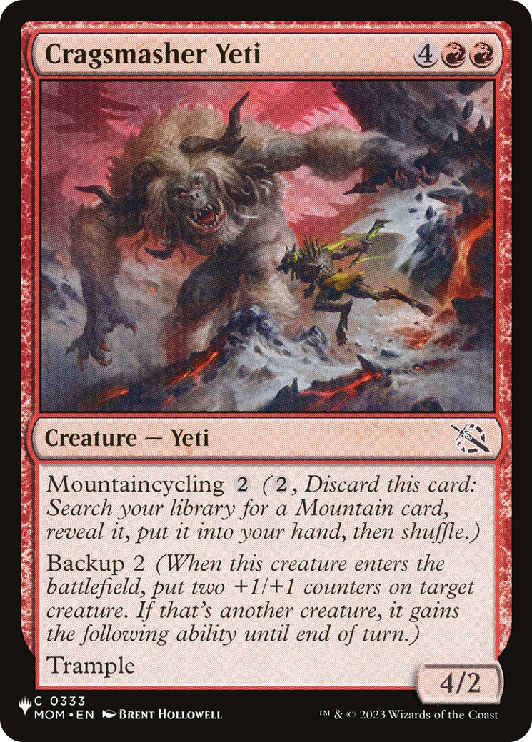 Cragsmasher Yeti [The List] | Good Games North