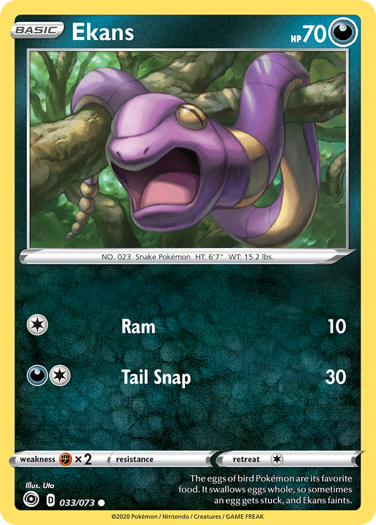 Ekans (033/073) [Sword & Shield: Champion's Path] | Good Games North