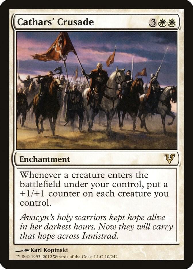 Cathars' Crusade 10 (Avacyn Restored)  - Foil | Good Games North