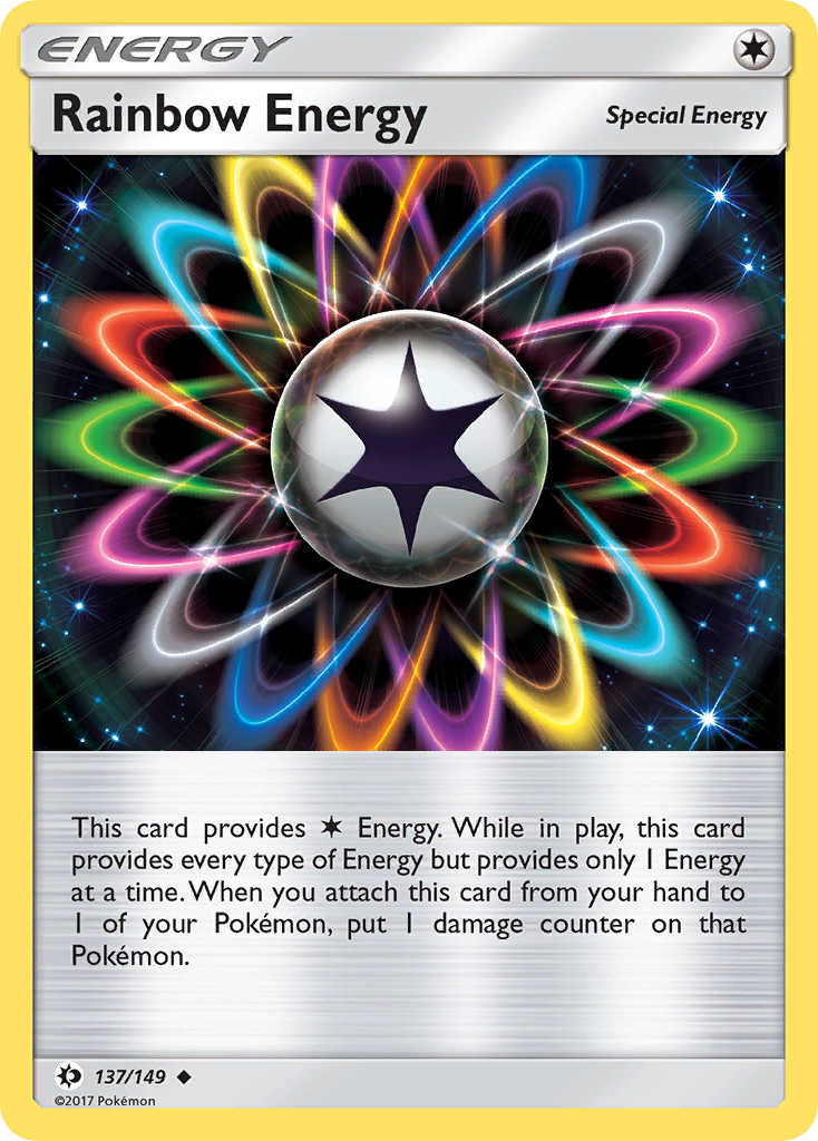 Rainbow Energy (137/149) [Sun & Moon: Base Set] | Good Games North