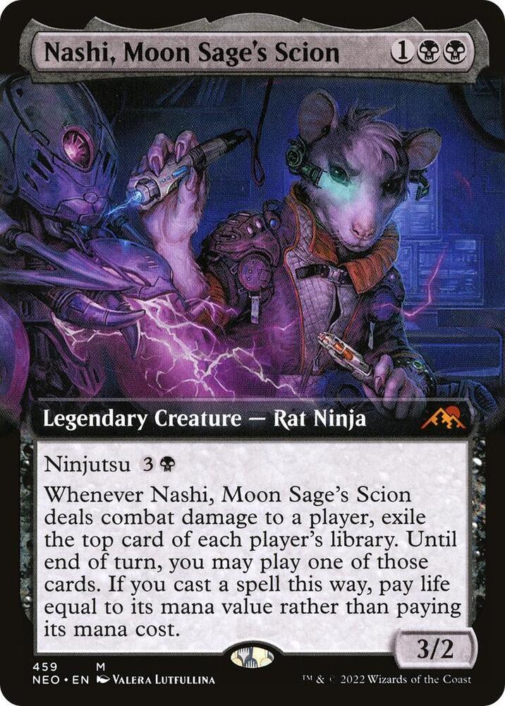 Nashi Moon Sages Scion Extended Art (Kamigawa: Neon Dynasty)  | Good Games North