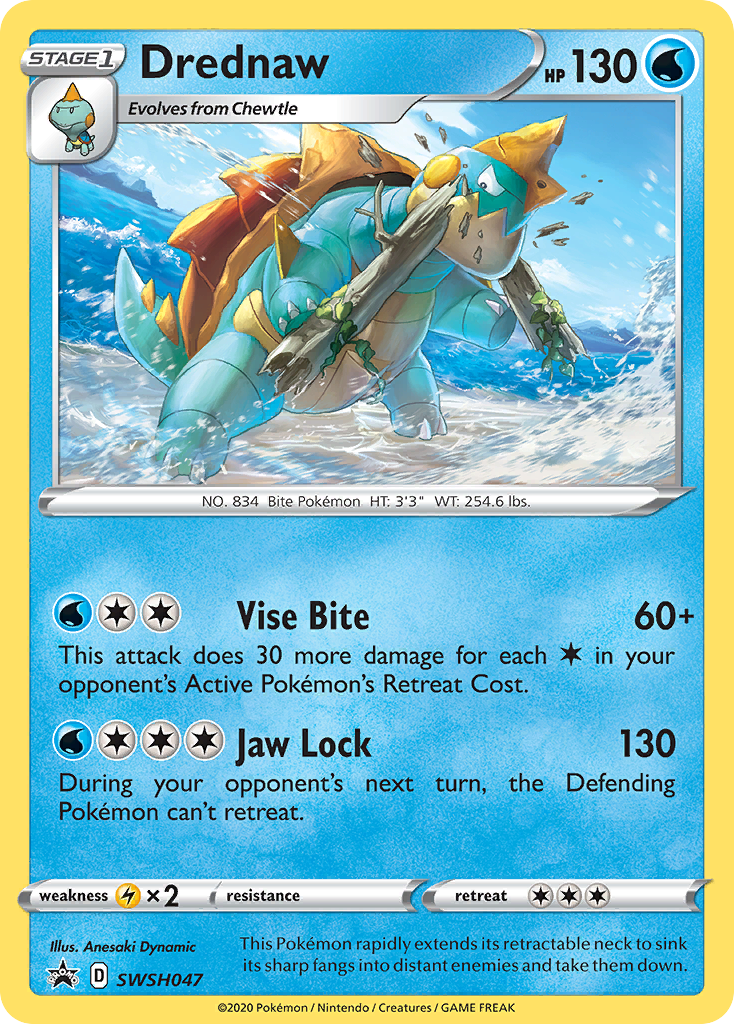 Drednaw (SWSH047) [Sword & Shield: Black Star Promos] | Good Games North