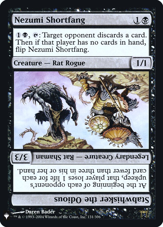 Nezumi Shortfang // Stabwhisker the Odious [Mystery Booster] | Good Games North