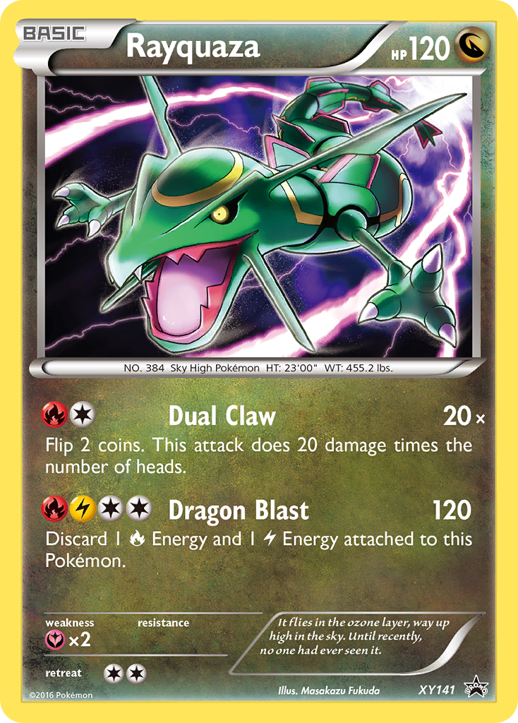 Rayquaza (XY141) [XY: Black Star Promos] | Good Games North